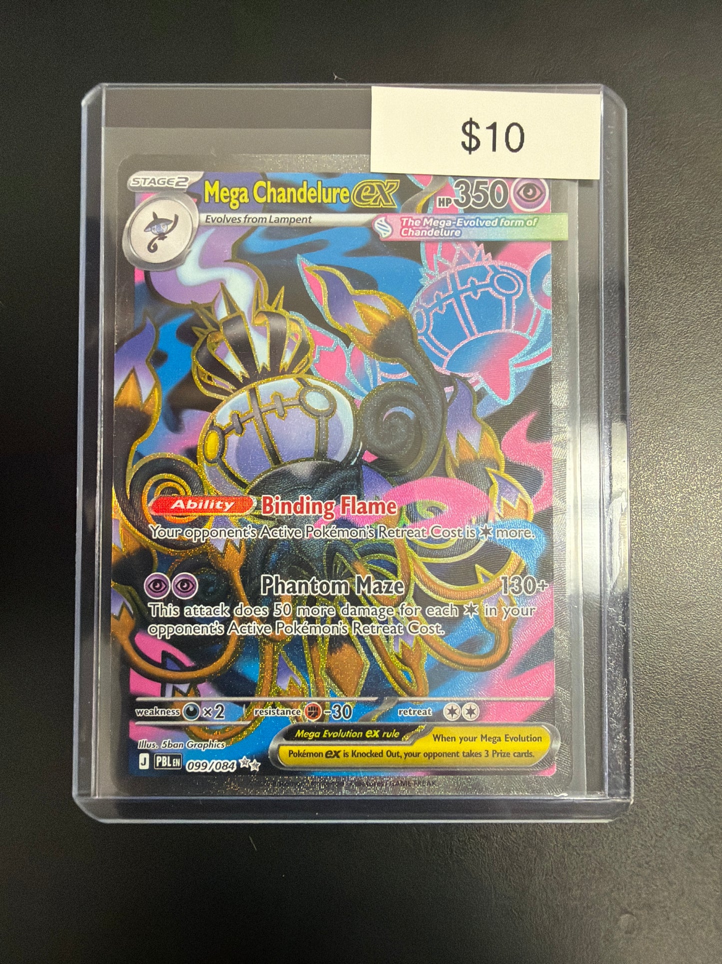 Pokemon Mega Chandelure EX #099/084