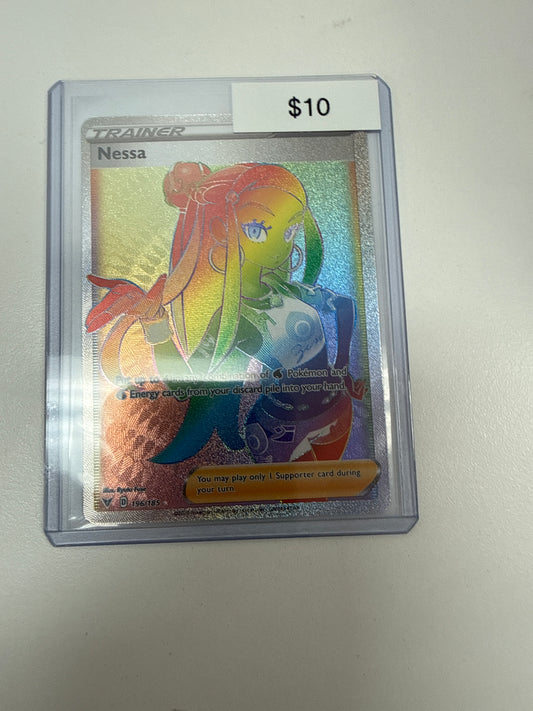Pokemon Nessa Rainbow arare #196/185