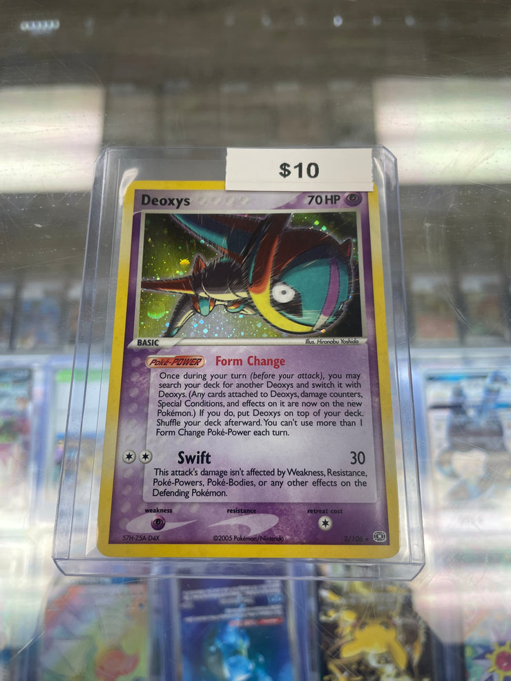 Pokemon Deoxys Holo 