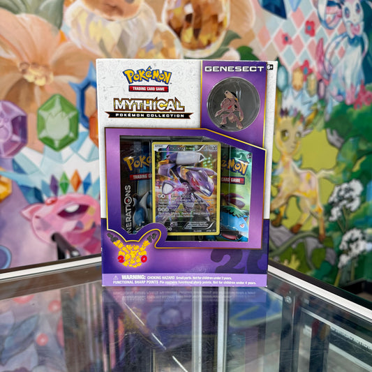 Pokemon 20th Anniversary Mythical Pin Collection Genesect