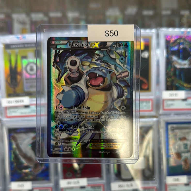 Pokémon Blastoise EX XY122