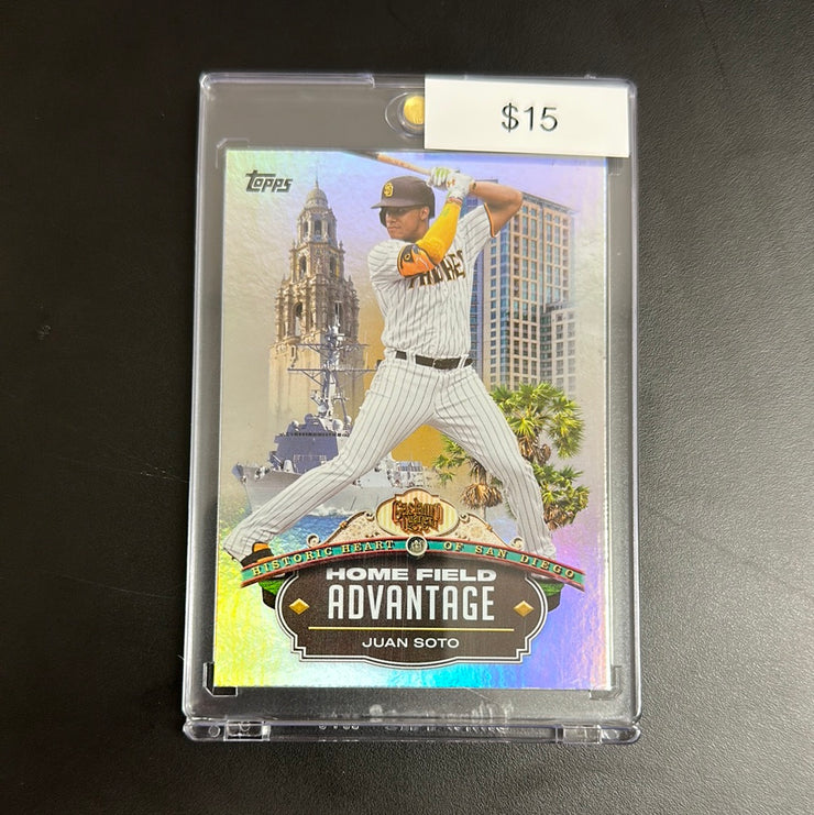 2023 Topps Juan Soto Home Field Advantage 