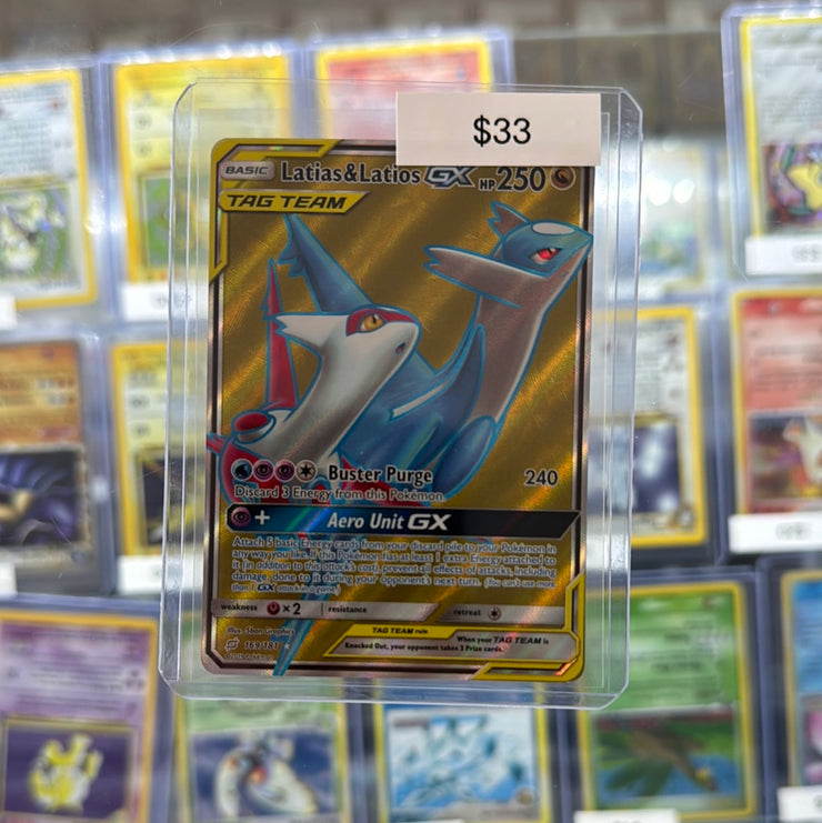 Pokémon LATIAS & Latios GX 169/181