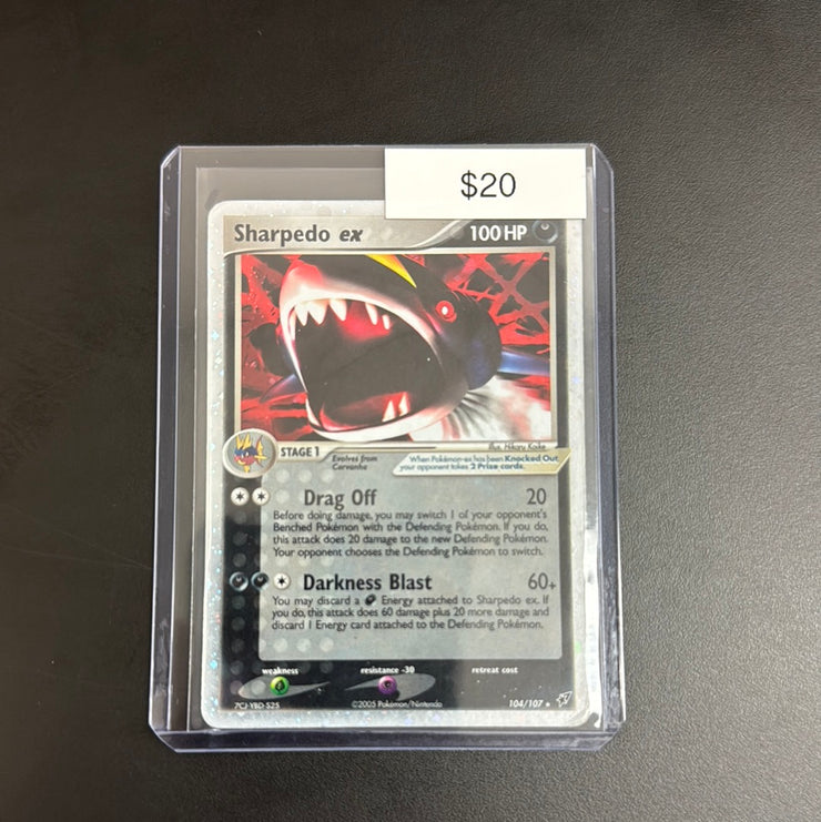 Pokémon Sharpedo Ex 104/107