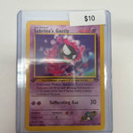 Pokemon Sabrina’s Gastly 1st Edition 97/132