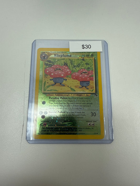 Pokemon Southern Islands Vileplume #17/18