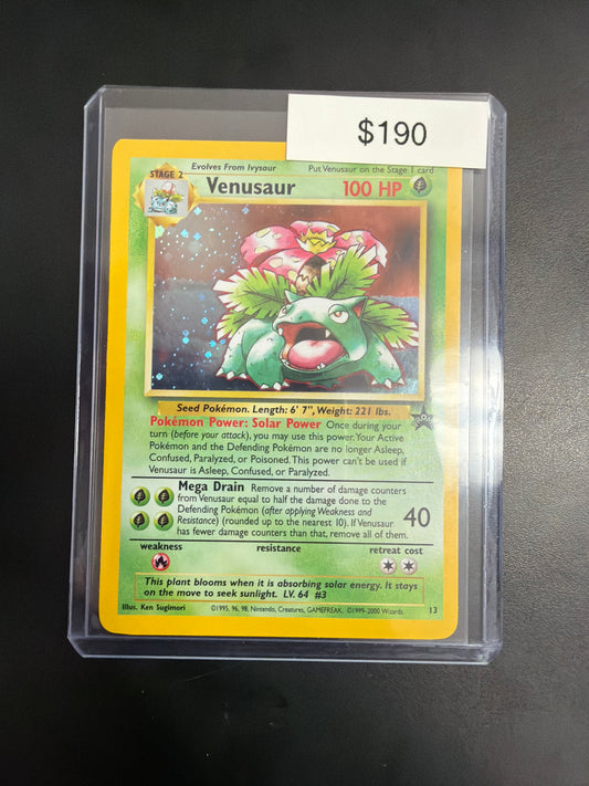 Pokemon Venusaur Promo 13 WOTC Movie