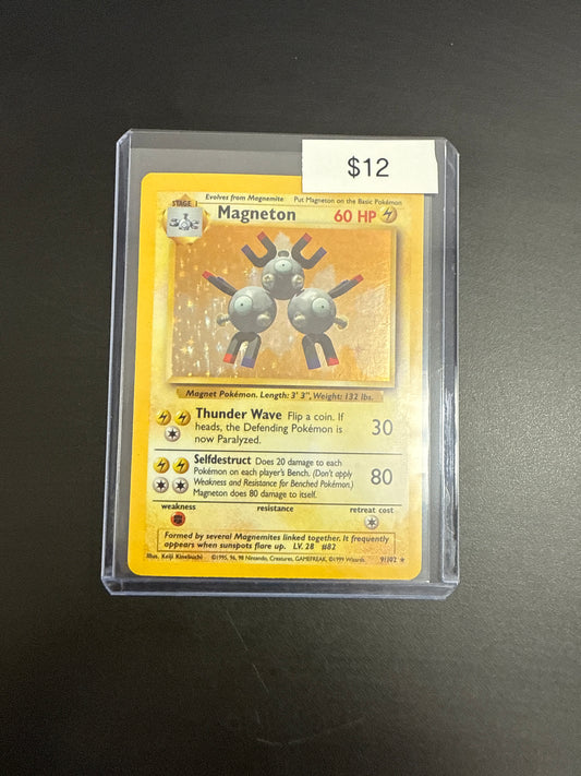 Pokémon Magneton Base 9/102