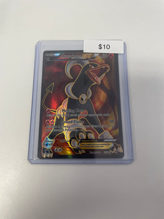 Pokemon Houndoom Ex Full Art #153/162