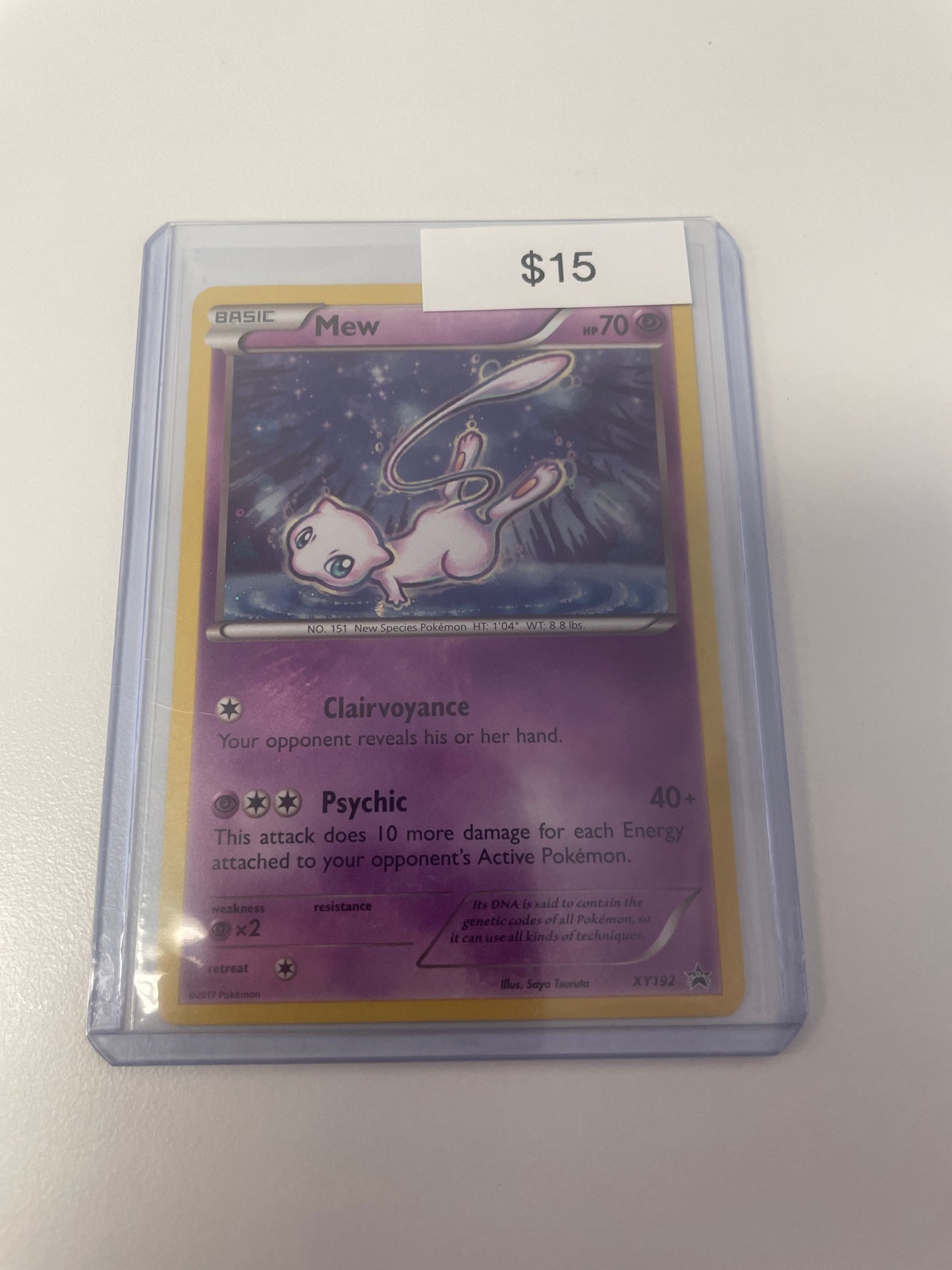 Pokemon Mew Holo Promo #XY192