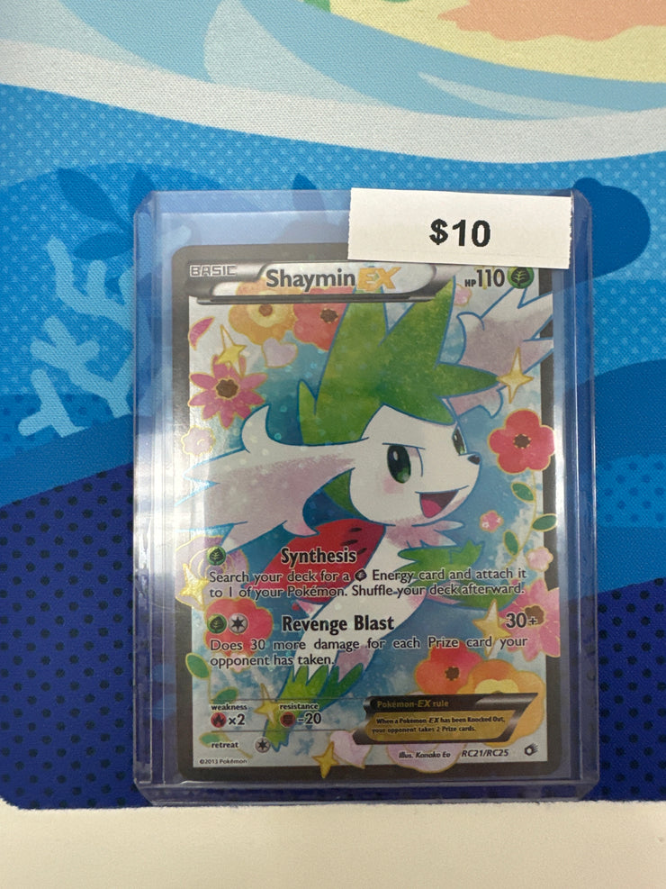 Pokemon Legendary Treasures Radiant Collection Shaymin Ex RC21/RC25