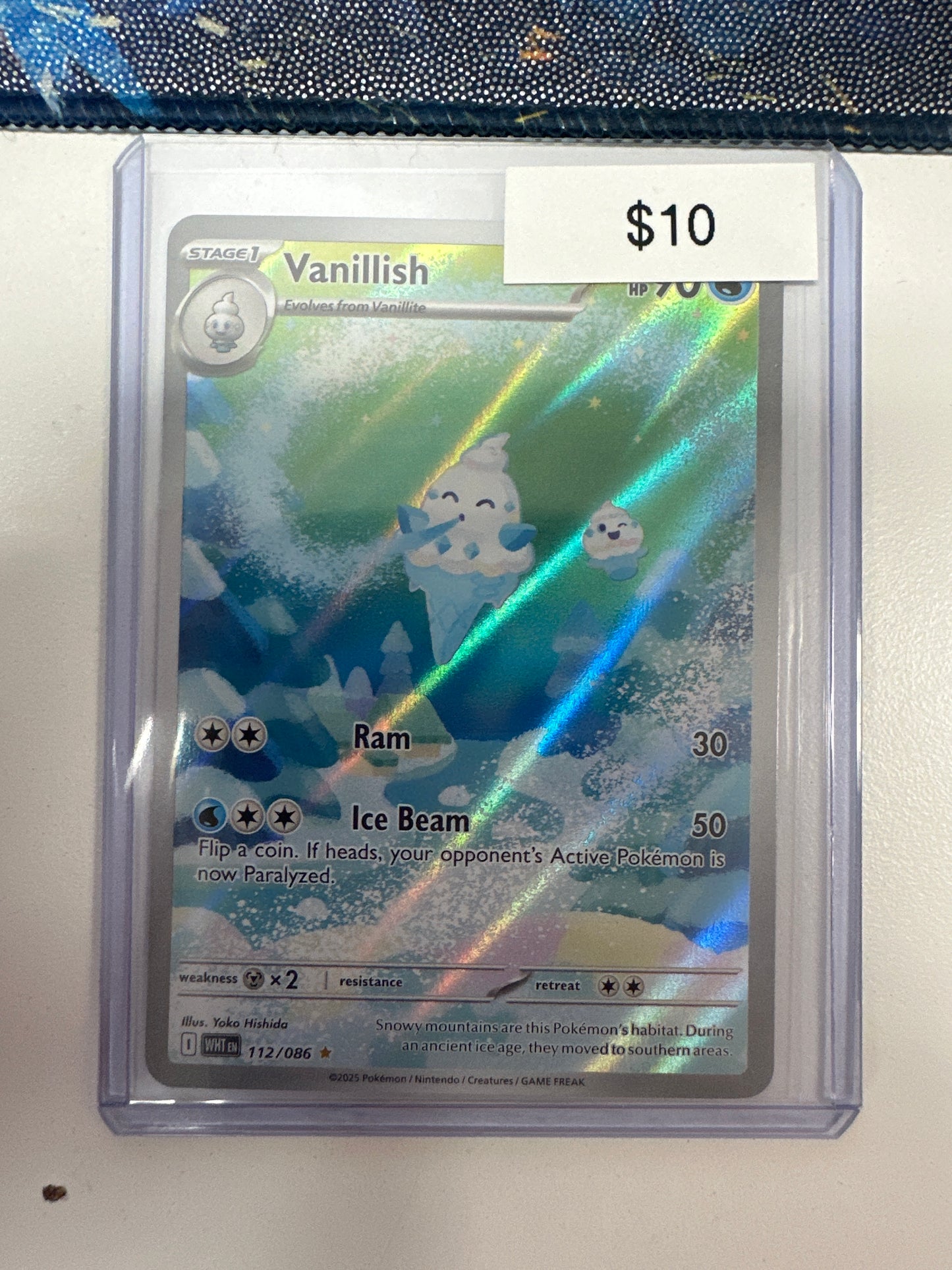 Pokemon Vanillish 112/086