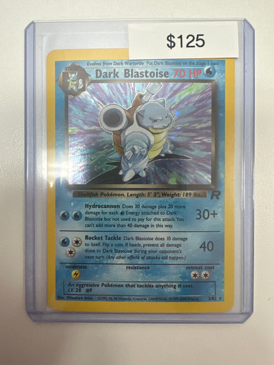 Pokemon Dark Blastoise 3/82