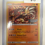Pokemon Groudon Legendary Pokemon Stamp 81/168