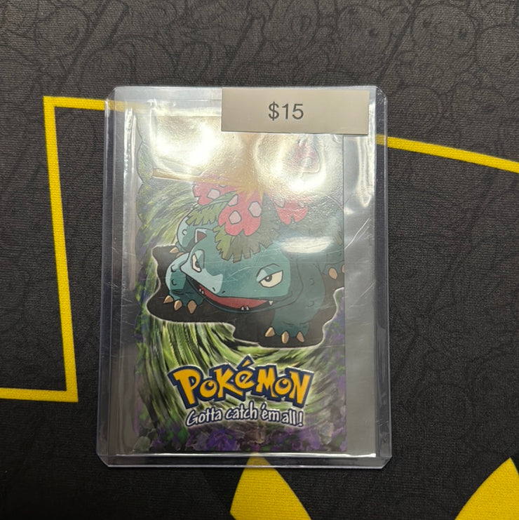 Pokémon Topps Venusaur Die Cut 3/12