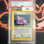 1999 Fossil Pokemon Ditto Holo #3 PSA 9