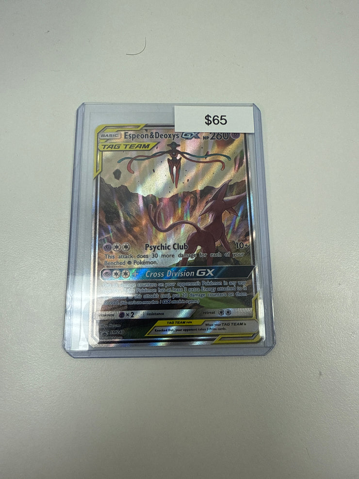 Pokémon ESPEON & Deoxys GX SM240