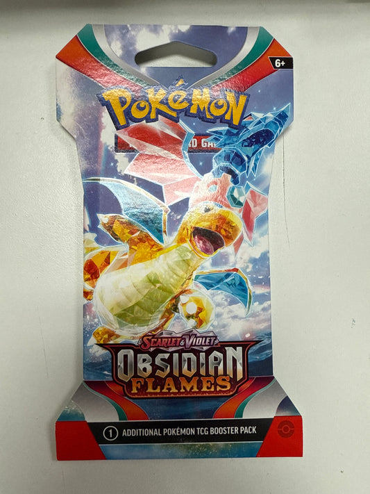 Pokémon Obsidiam Flames Sleeved Booster Pack