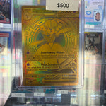 Pokemon Mega Evolutions Mega Gardevoir EX Gold 187/132