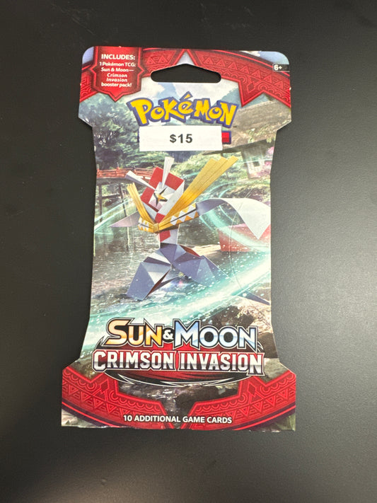 Pokémon Crimson Invasion Blister Pack