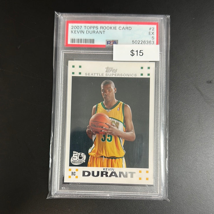 2007 Topps Kevin Durant 