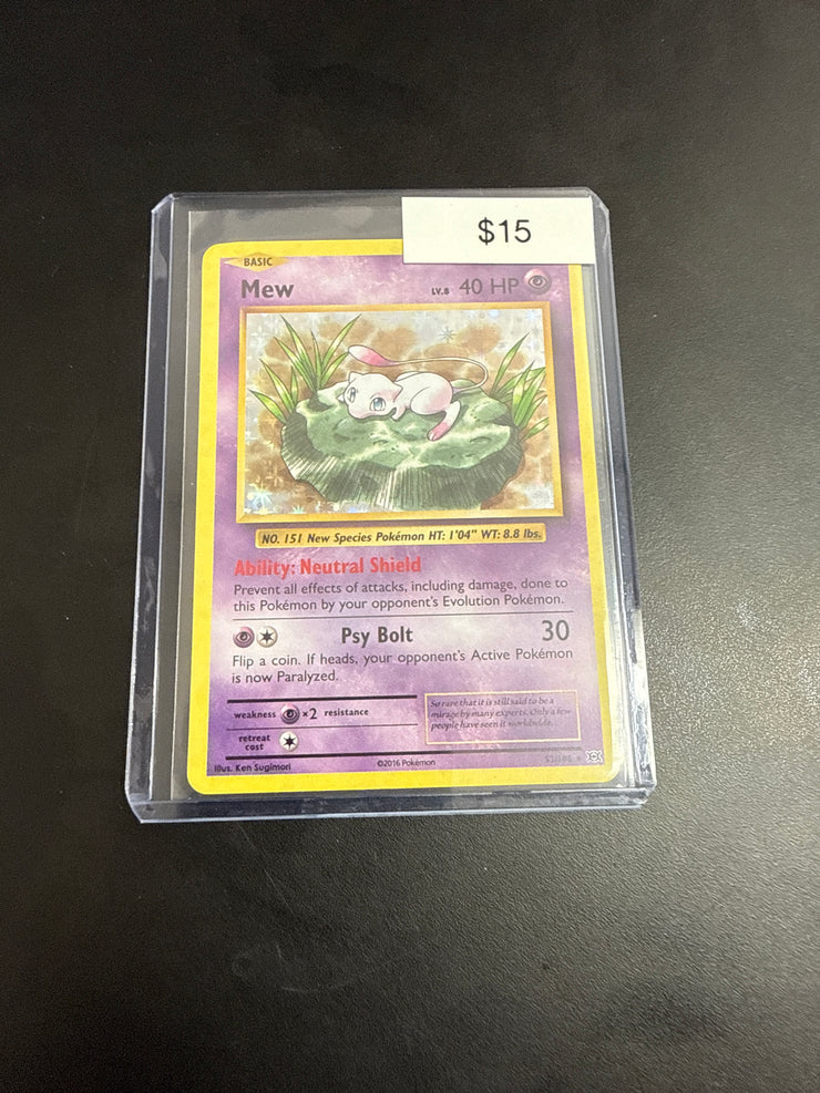 Pokemon Mew Holo 