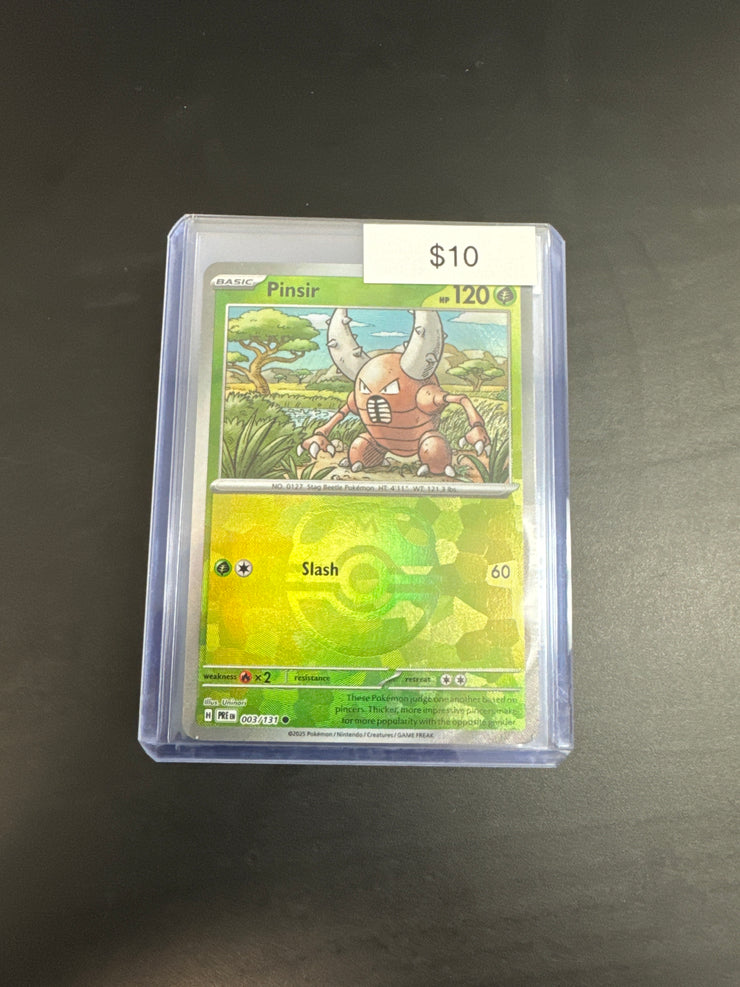 Pokémon Prismatic PINSIR Master Ball 003/131