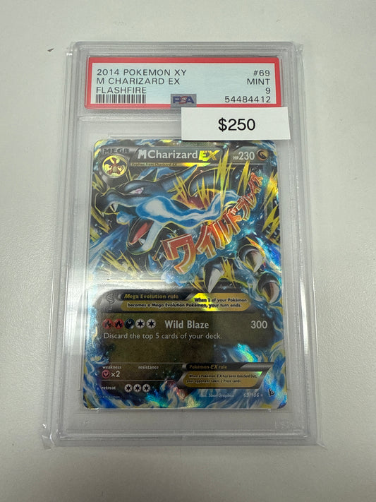 Pokemon Flashfire M Charizard Ex #69/106 PSA 9