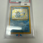Pokemon Vaporeon Holo #12/64 PSA 8