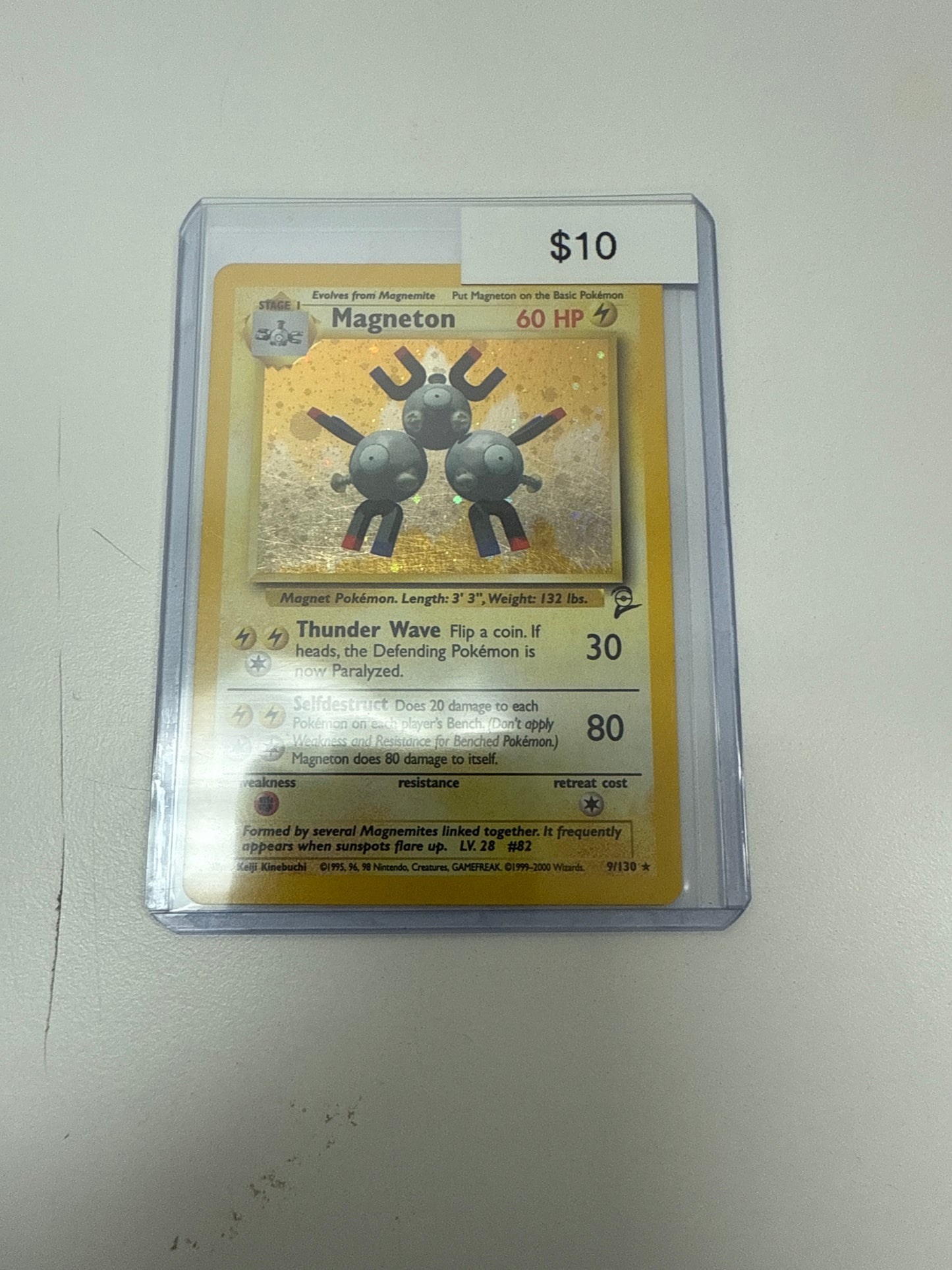 Pokemon Magneton Holo #9/130