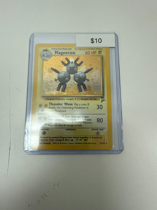 Pokemon Magneton Holo #9/130