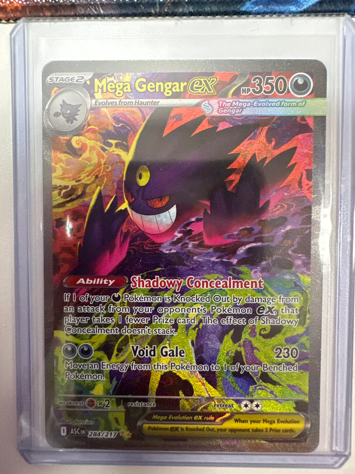Pokemon Mega Gengar ex 284/237