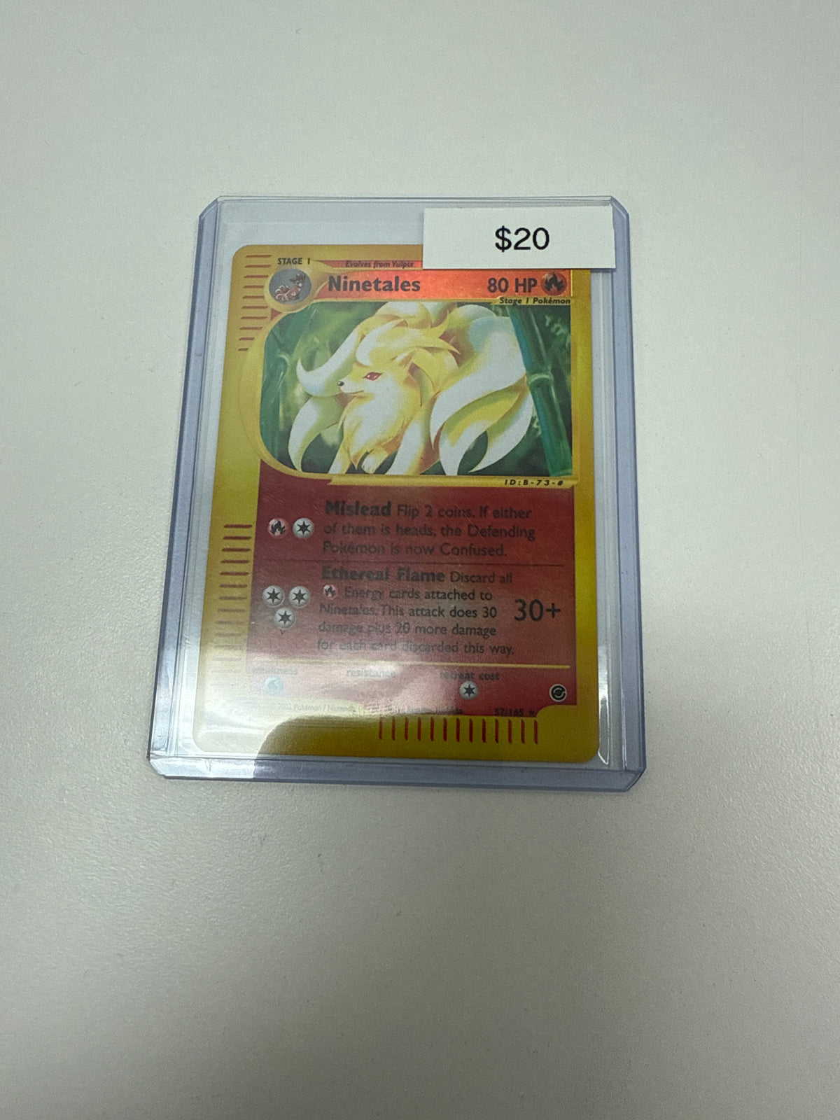 Expedition Ninetales Reverse Holo #57/165