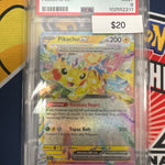 Pokemon Surging Sparks Pikachu ex PSA 9
