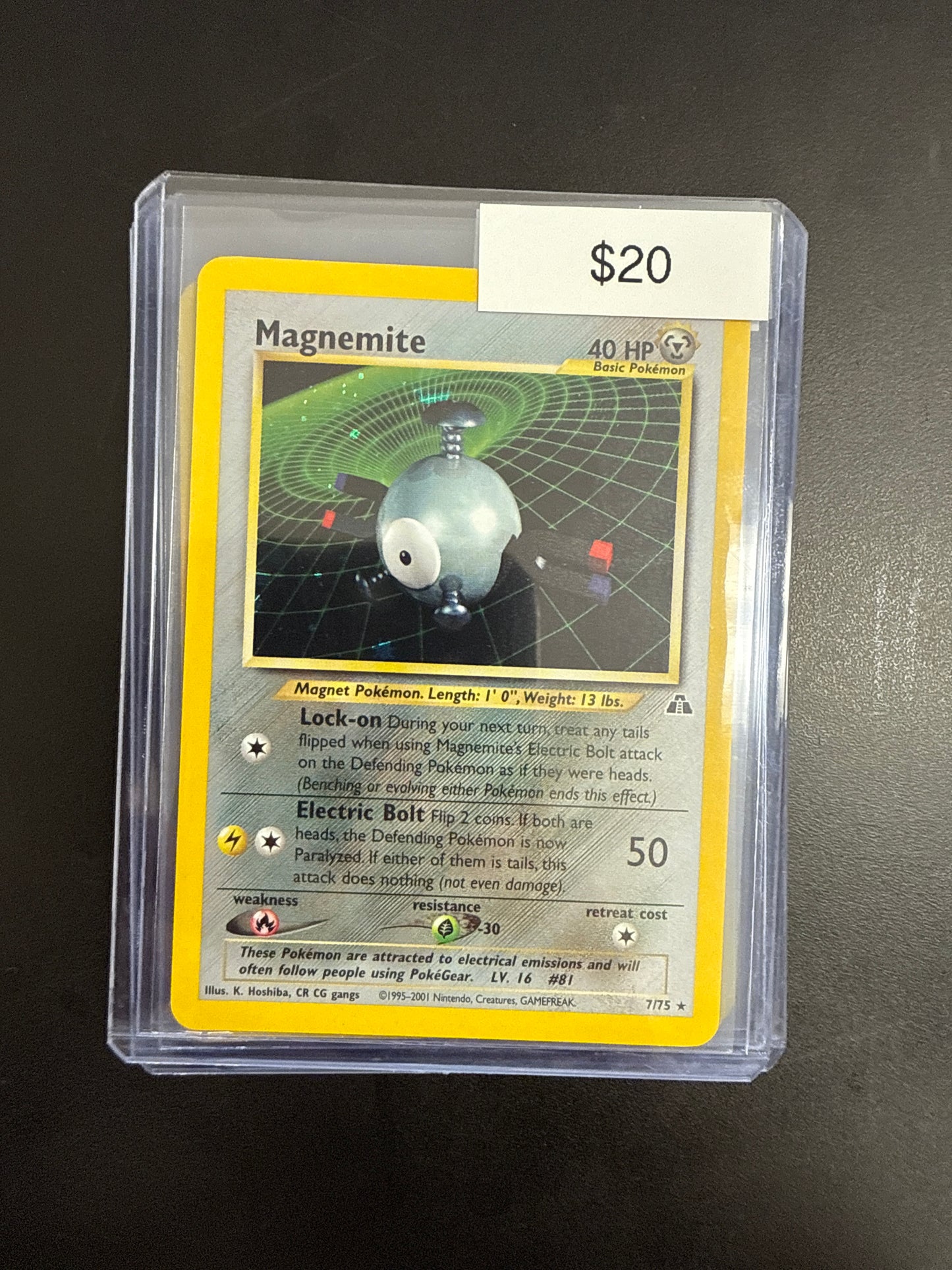 Pokémon Magemite Holo 7/75