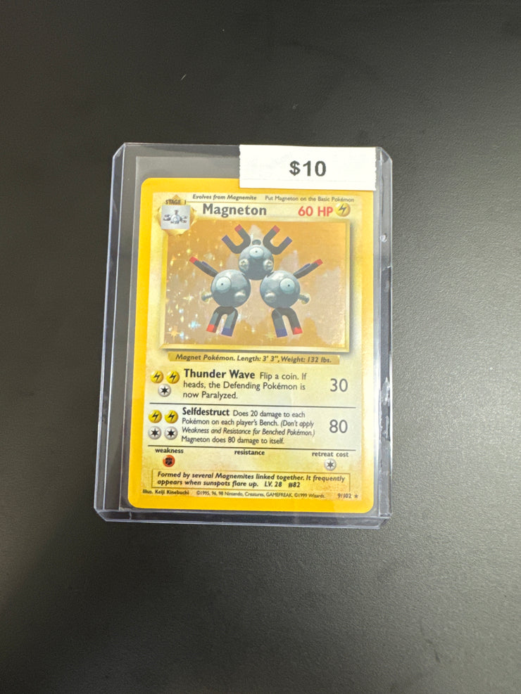 Pokémon Magneton Holo 9/102