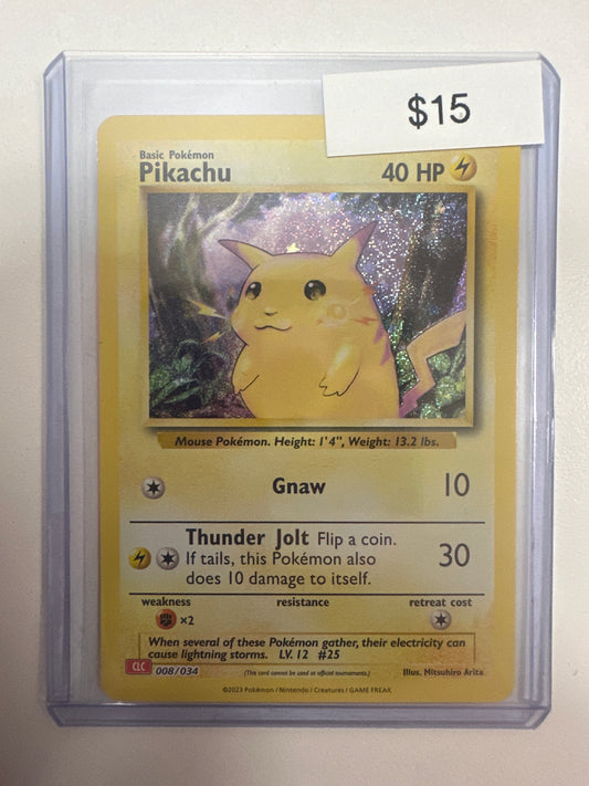 Pokemon Pikachu TCG Classic 008/034