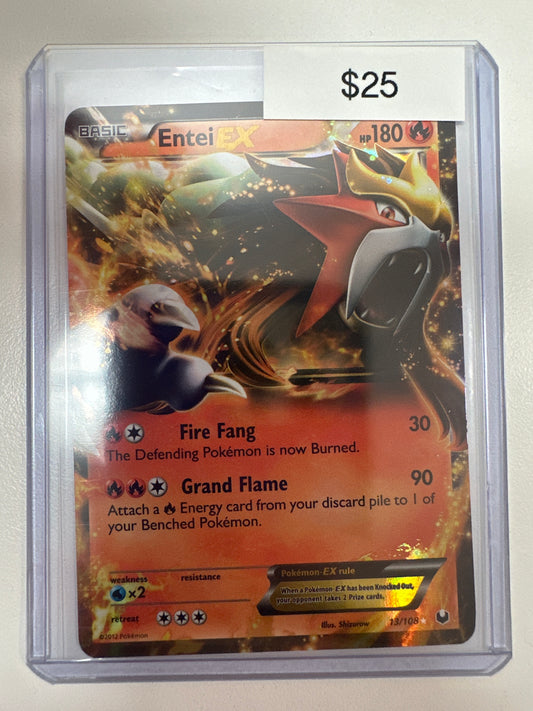 Pokemon Entei EX 13/108