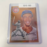 Topps Platinum Anniversary Ernie Banks Gold /50 #445