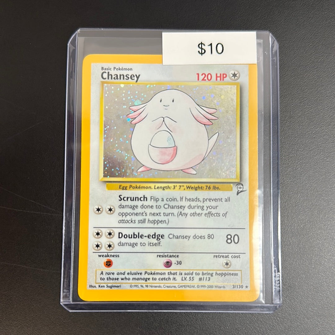 Pokémon Base Set 2 CHANSEY Holo 3/130