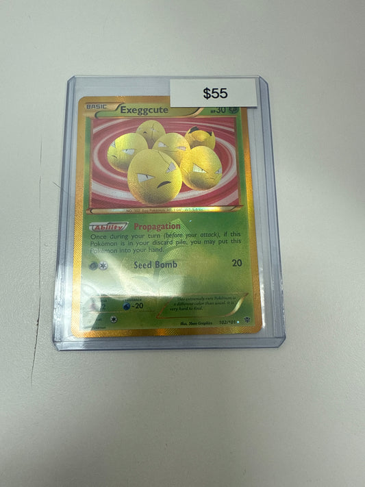 Pokemon Exeggcute Secret Shiny #102/101