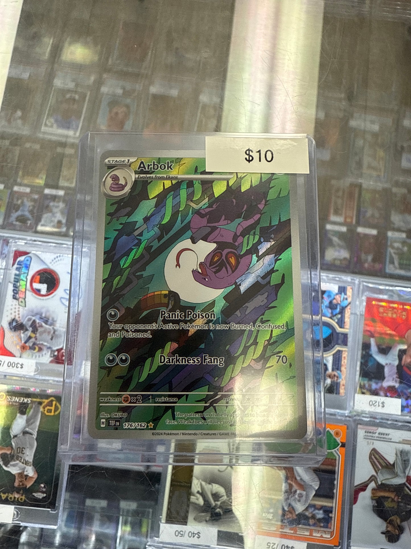 Pokemon Temporal Forces Arbok #176/162