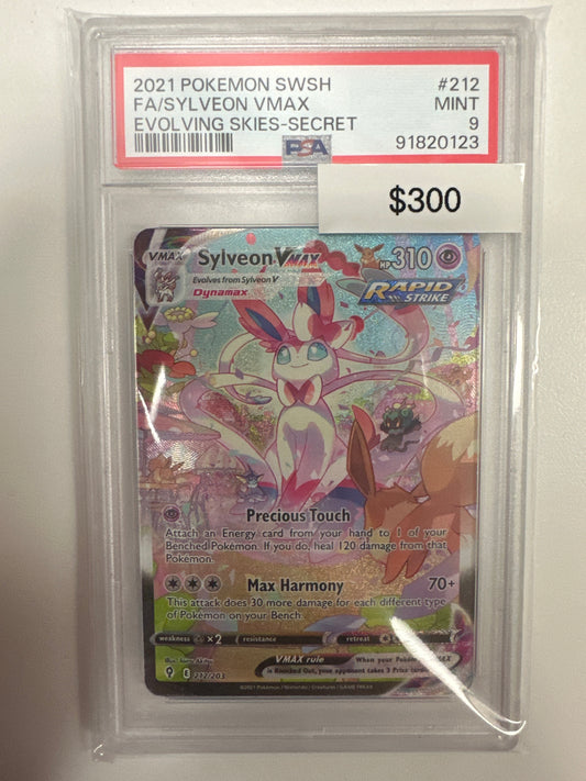 Pokemon Sylveon Vmax Alternate Art PSA 9