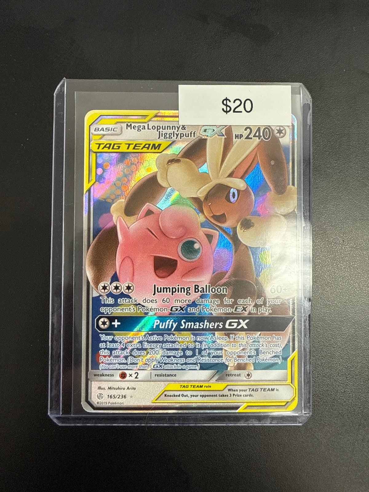Pokémon Mega Lopunny & Jigglypuff EX 165/236
