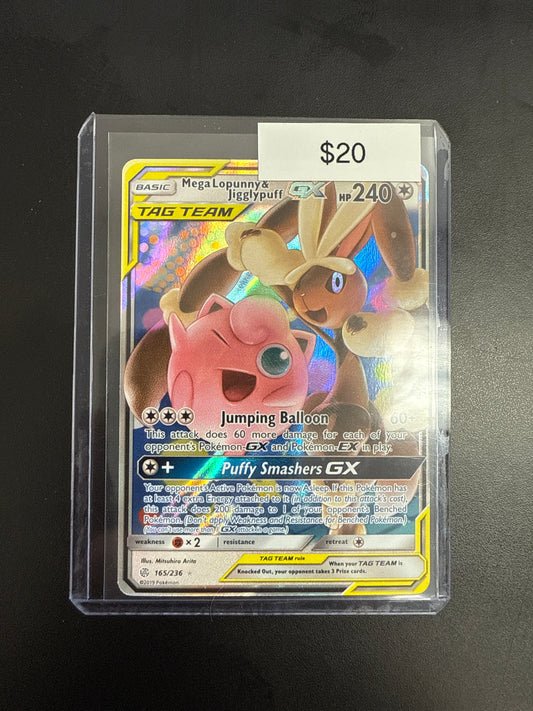 Pokémon Mega Lopunny & Jigglypuff EX 165/236