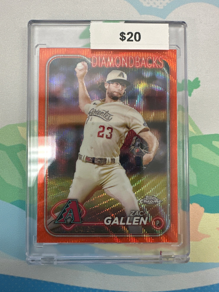 2024 Topps Chrome Zac Gallen 