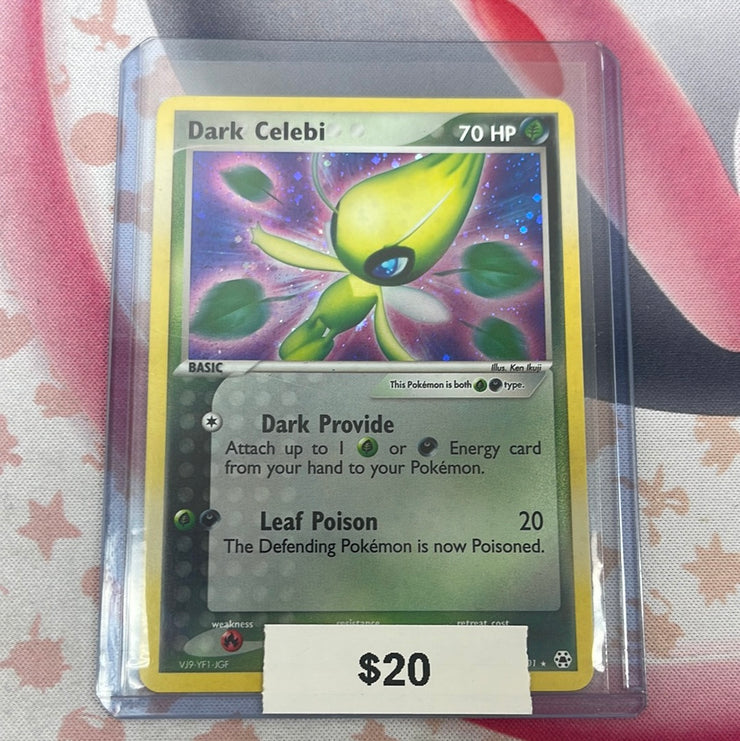 Pokémon Dark Celebi Hidden Legends Holo 4/101