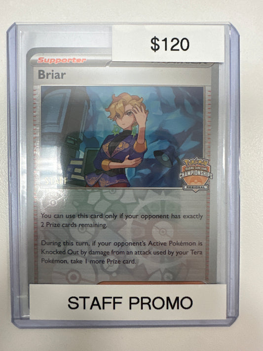 Pokemon Briar Staff Regional Promo 132/142