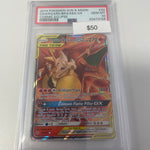 Pokemon Charizard/Braxien GX Tag Team Cosmic Eclipse #22/236 PSA 10