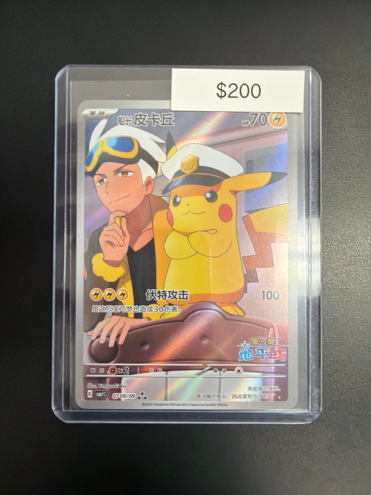 Pokemon Chinese Pikachu #0709/09